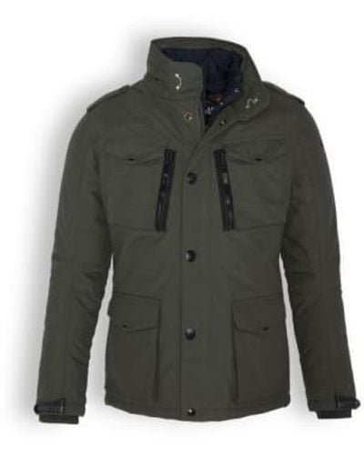 Schott Nyc Field Jacket Khaki L - Green