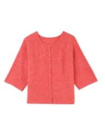 Grace & Mila Lala Knitted Cardigan L - Red