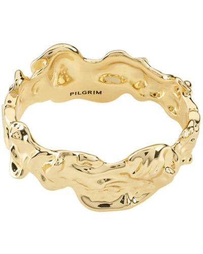 Pilgrim Pulse Bangle Bracelet Gold - Metallizzato
