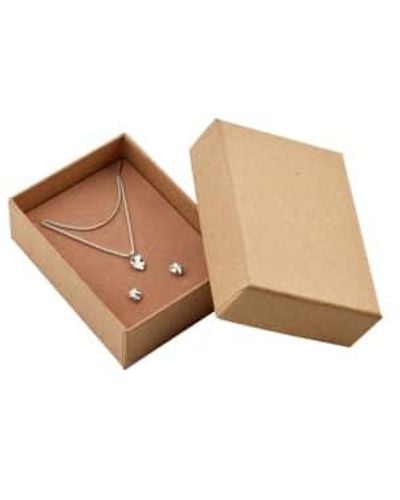 Pilgrim Tully Jewellery Gift Set - Marrone