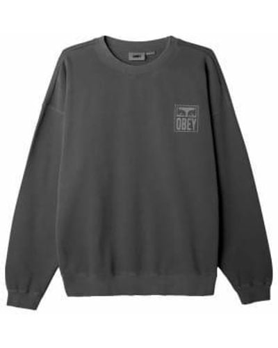 Obey Icône s yeux extra hw crew - Gris
