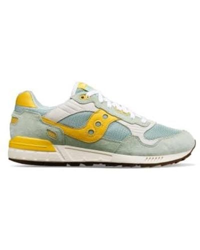 Saucony Yellow 5000 hombre shadow shoes - Azul
