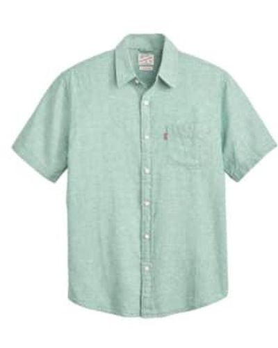 Levi's Camisa el hombre 86624 0051 ver - Verde