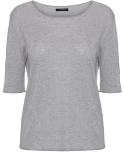Oh Simple foggy Silk Cashmere Knit M - Gray
