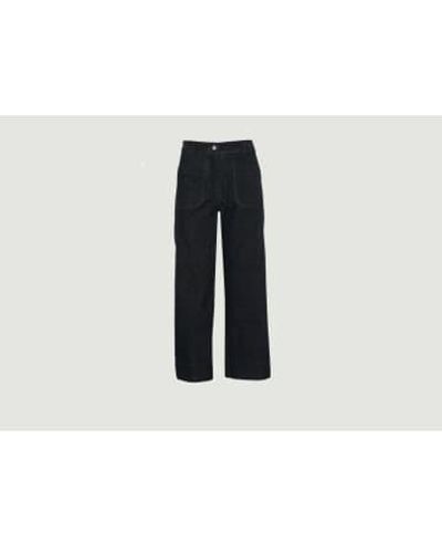 Sessun Pantalones terciopelo hudvelvet - Azul