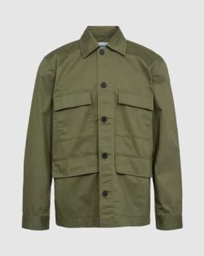 Minimum Beau Loden Jacket S - Green