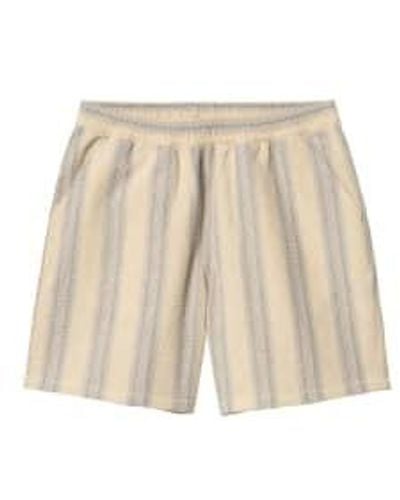 Carhartt Shorts Dodson Stripe/ S - Natural
