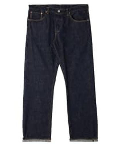 Edwin Loose Straight Jeans Made In Japan Rinsed L32 - Blu