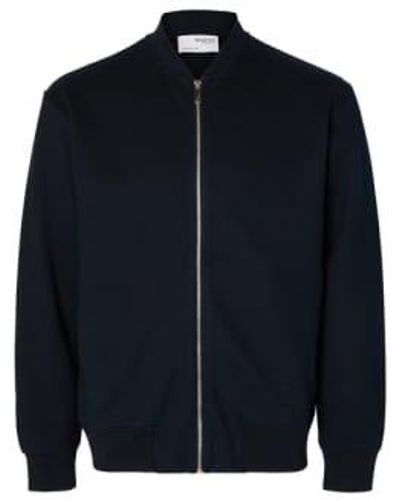 SELECTED Slhmack Sky Captain Cardigan S - Blue