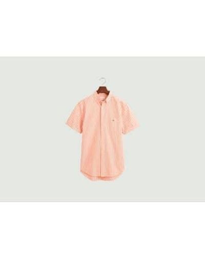 GANT Short Sleeved Shirt - Rosa