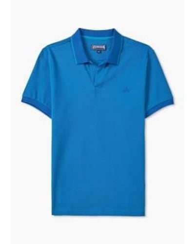 Vilebrequin S Palatin Polo Shirt Short - Blue