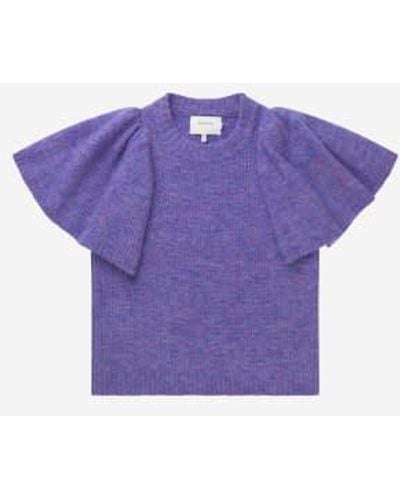 Munthe Cabs Knit Lavender - Purple