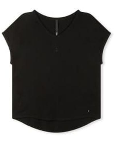 10Days La camiseta cuello en v negro