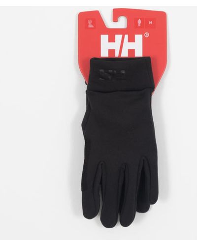 Helly Hansen Black Fleece Touch Liner Gloves