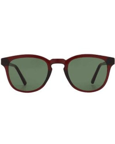 A.Kjærbede Transparent Bate Sunglasses O/s - Brown