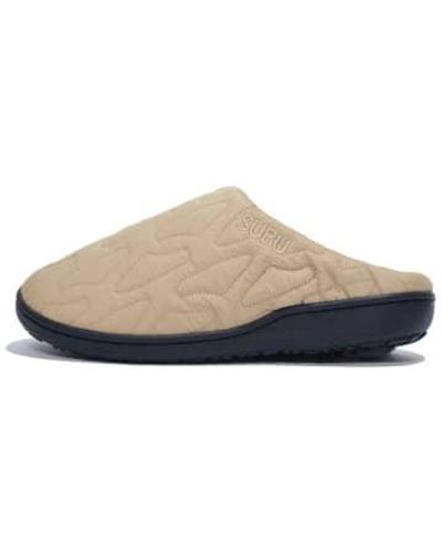 SUBU Winter Slippers Beige Outline Small - Multicolour