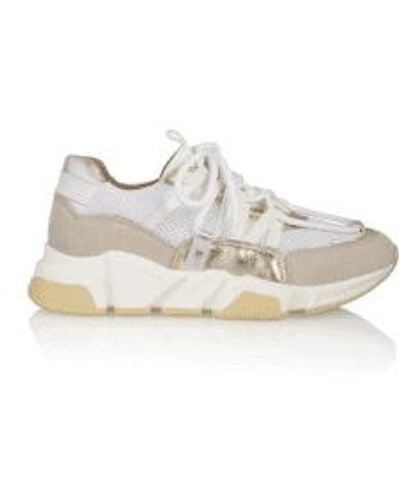 Dwrs Label Los Angeles Trainers /yellow Gold 38 - White