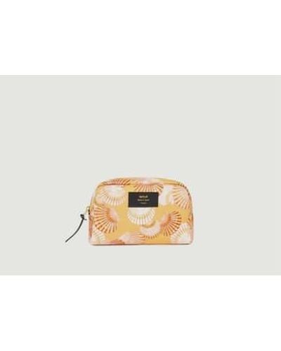 Wouf Toilet Bag With Shells Pattern Coral U - White
