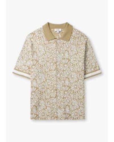 CHE S Daisy Knitted Shirt - Natural