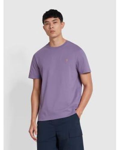Farah T-shirt Violet Xl - Purple