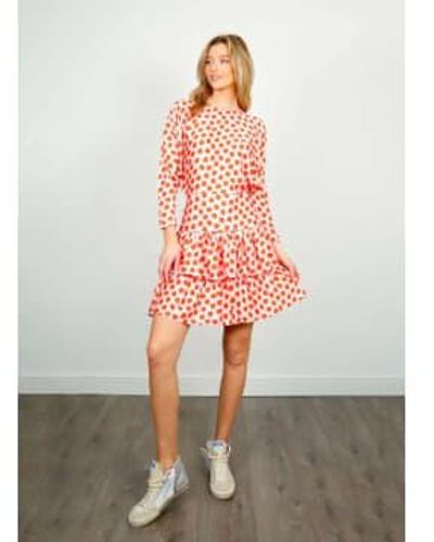 Primrose Park Mimi Print Dress Xs / Poppy - Red