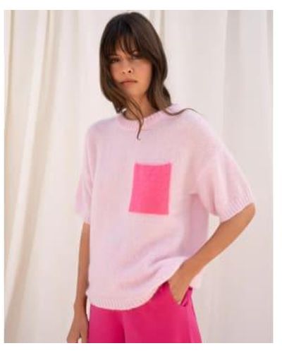 Maison Anje Babylo Merino Sweater Sky / Xs - Pink