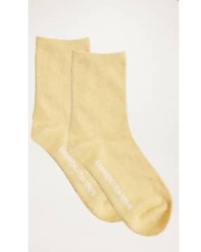 Knowledge Cotton 830001 Glitter Socks Impala 39-42 - Yellow