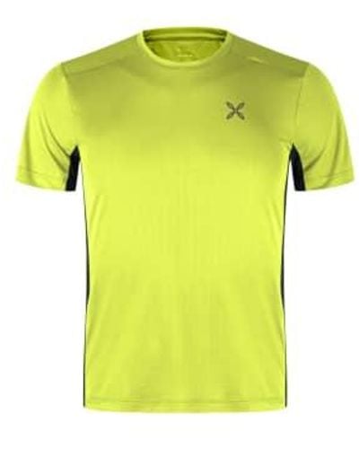 Montura T Shirt World 2 Uomo Verde Lime - Giallo