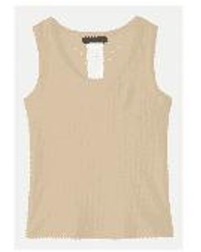 Weekend by Maxmara Multic Full Body Vest Top Size: S, Col: Colonial S - Natural