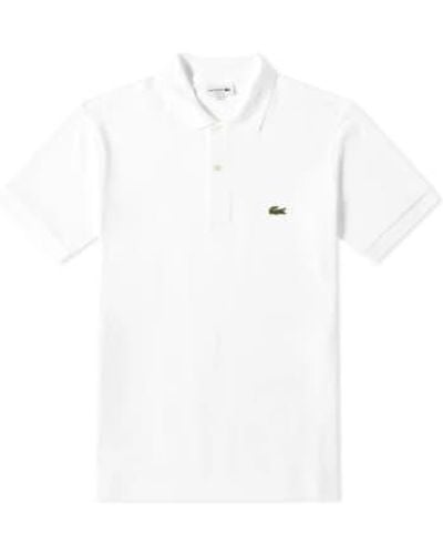 Lacoste Classic l12.12 polo weiß