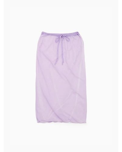 Rus Hankachi Skirt Mauve - Purple