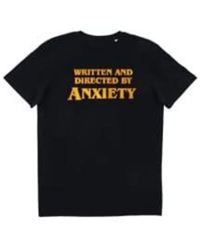 Made by moi Selection T-shirt Anxiety Cotton - Black