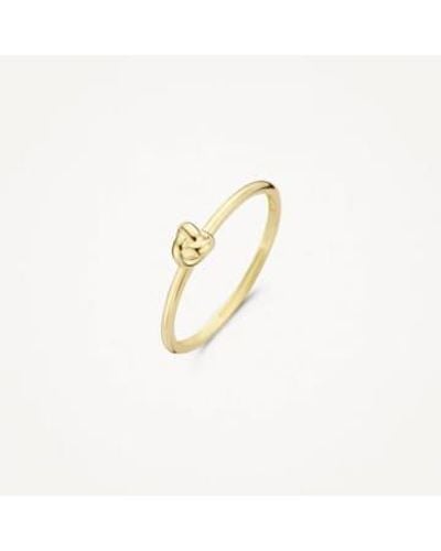 Blush Lingerie 14k Gold Knot Ring - Metallic