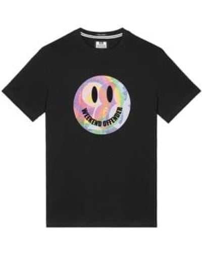 Weekend Offender Shroom T-shirt / Medium - Black