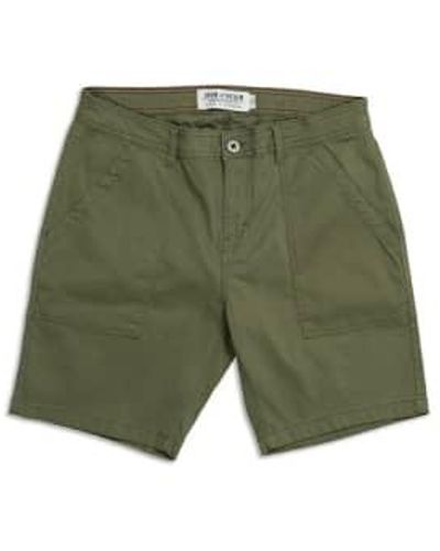 Iron & Resin Army Brigade Shorts 32 - Green