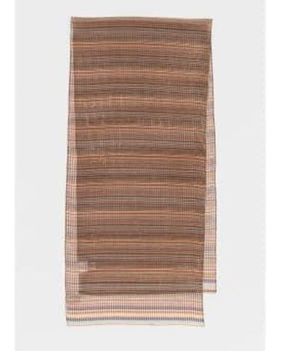 Paul Smith Sparkle Signature Stripe Schal Größe: Os, Farbe: Multi - Braun