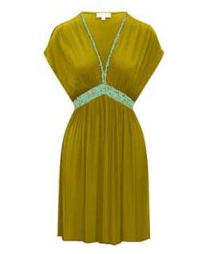 Nooki Design Layla Dress- / S 100% Cotton - Green