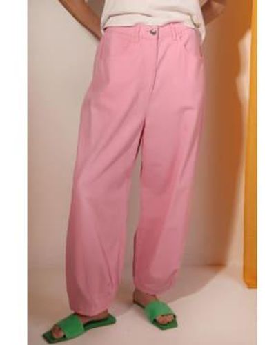 L.F.Markey Fergus Trousers Bright 12 - Pink