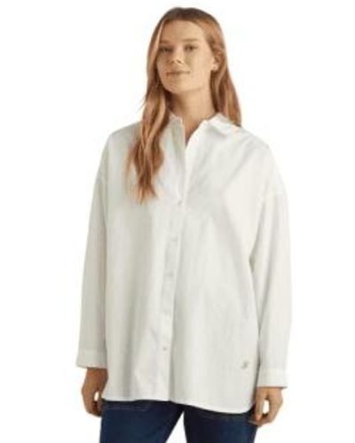 Yerse Amaia Shirt In From - Bianco