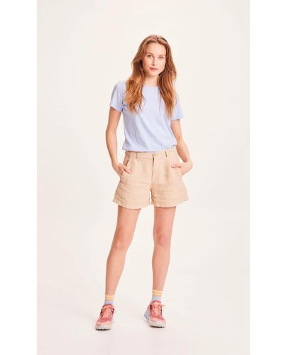 Knowledge Cotton Apparel Mini shorts for Women | Online Sale up to 40% off  | Lyst