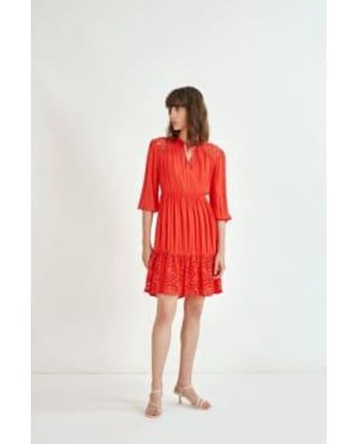 Suncoo Mini Dress - Red