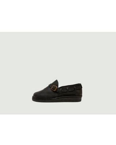 Yogi Footwear Corso Leather Derbies - Nero
