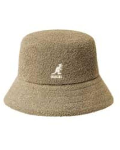 Kangol Bermuda Bucket Hat Oat Large - Natural