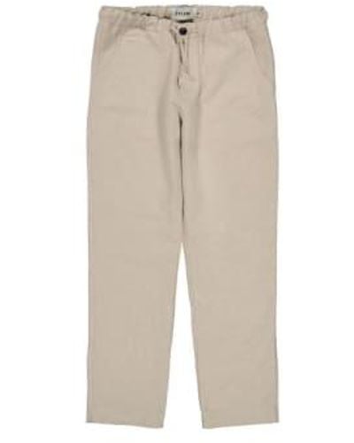 Outland Nomad Linen Trousers 30 / Beige - Natural