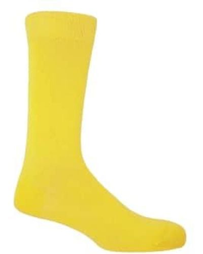 Peper Harow Sunshine Classic Socks - Giallo