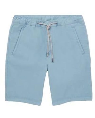 Remus Uomo Chino-shorts mit kordelzug – blau