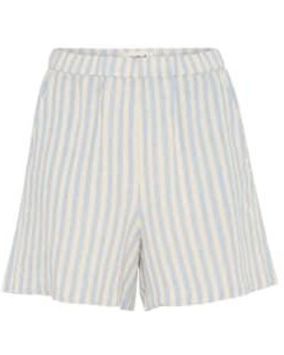Soaked In Luxury Boutes bleues bellira shorts - Gris