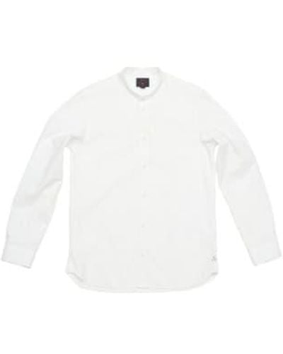 Blue De Gênes Angelo Club Shirt L - White