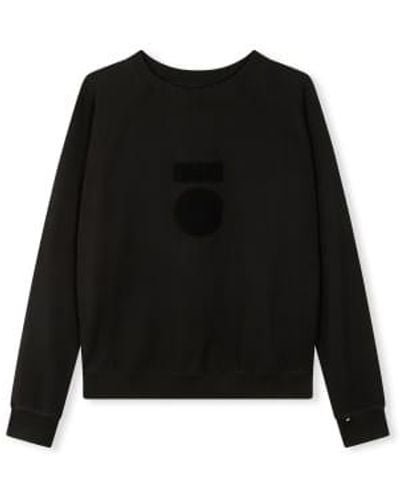 10Days The Crew Neck Sweater Organic Cotton - Black