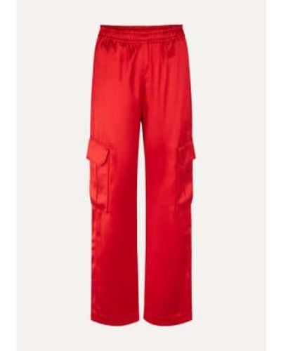 Stine Goya Fatuna Trousers Fiery L - Red